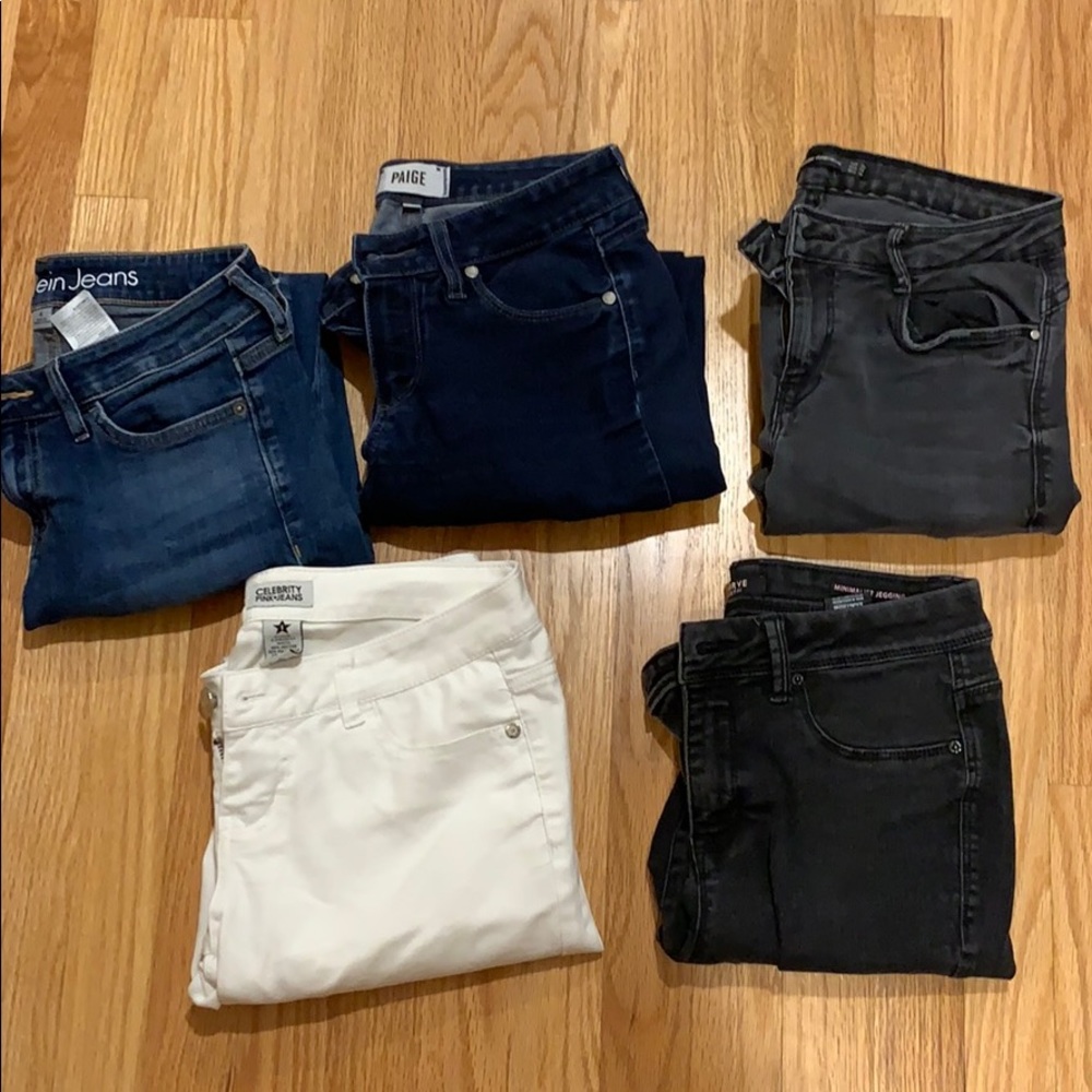 5 PACK - Women’s Jeans (CK, Zara, Paige...)